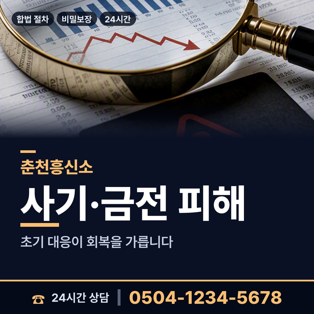 춘천 동내면 직원조사 상담 안내